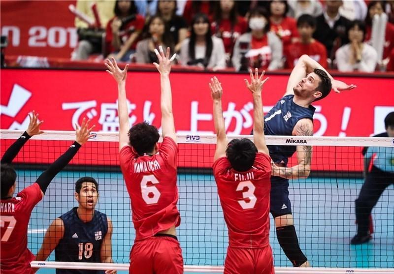 جام جهانی والیبال، ژاپن مغلوب آمریکا شد، ایران در رده هفتم
