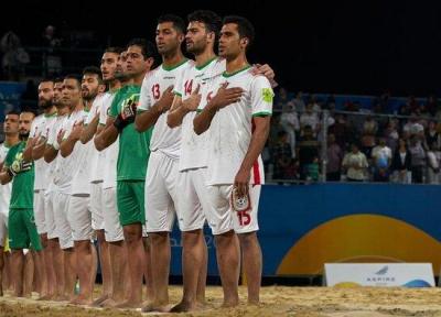 مدال برنز بر گردن ساحلی بازان ایران