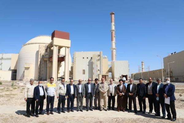 بازدید اعضای کمیسیون برنامه و بودجه مجلس از نیروگاه اتمی بوشهر