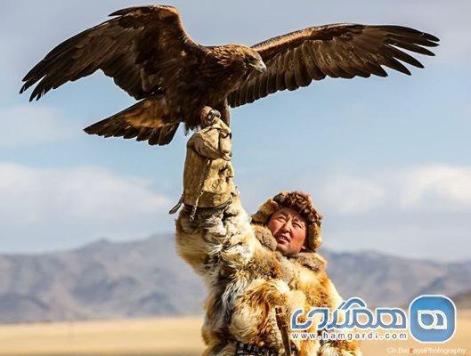 تصاویری بی نظیر از فستیوال عقاب طلایی در مغولستان