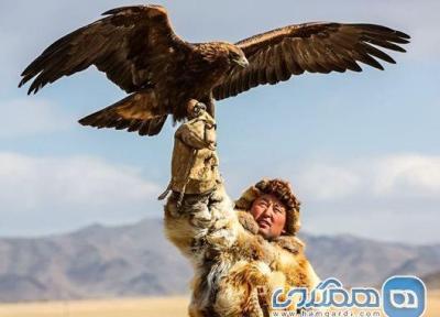 تصاویری بی نظیر از فستیوال عقاب طلایی در مغولستان