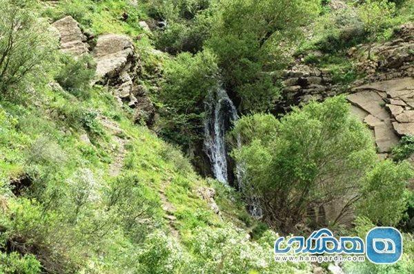 آبشار شیلماو پاوه یکی از جاذبه های طبیعی استان کرمانشاه به شمار می رود